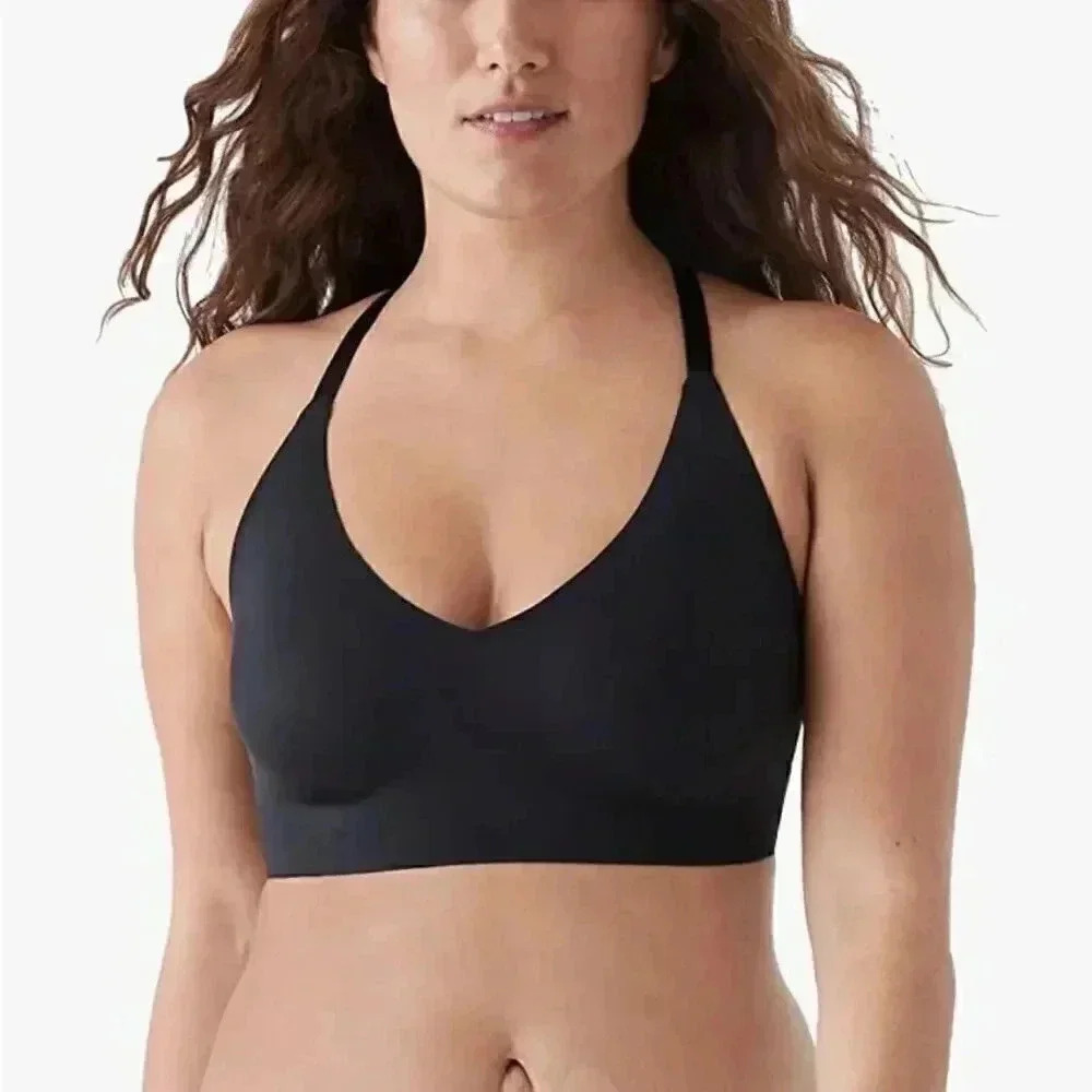 NWT True & Co Womens True Body Triangle Lace Racerback Bra S